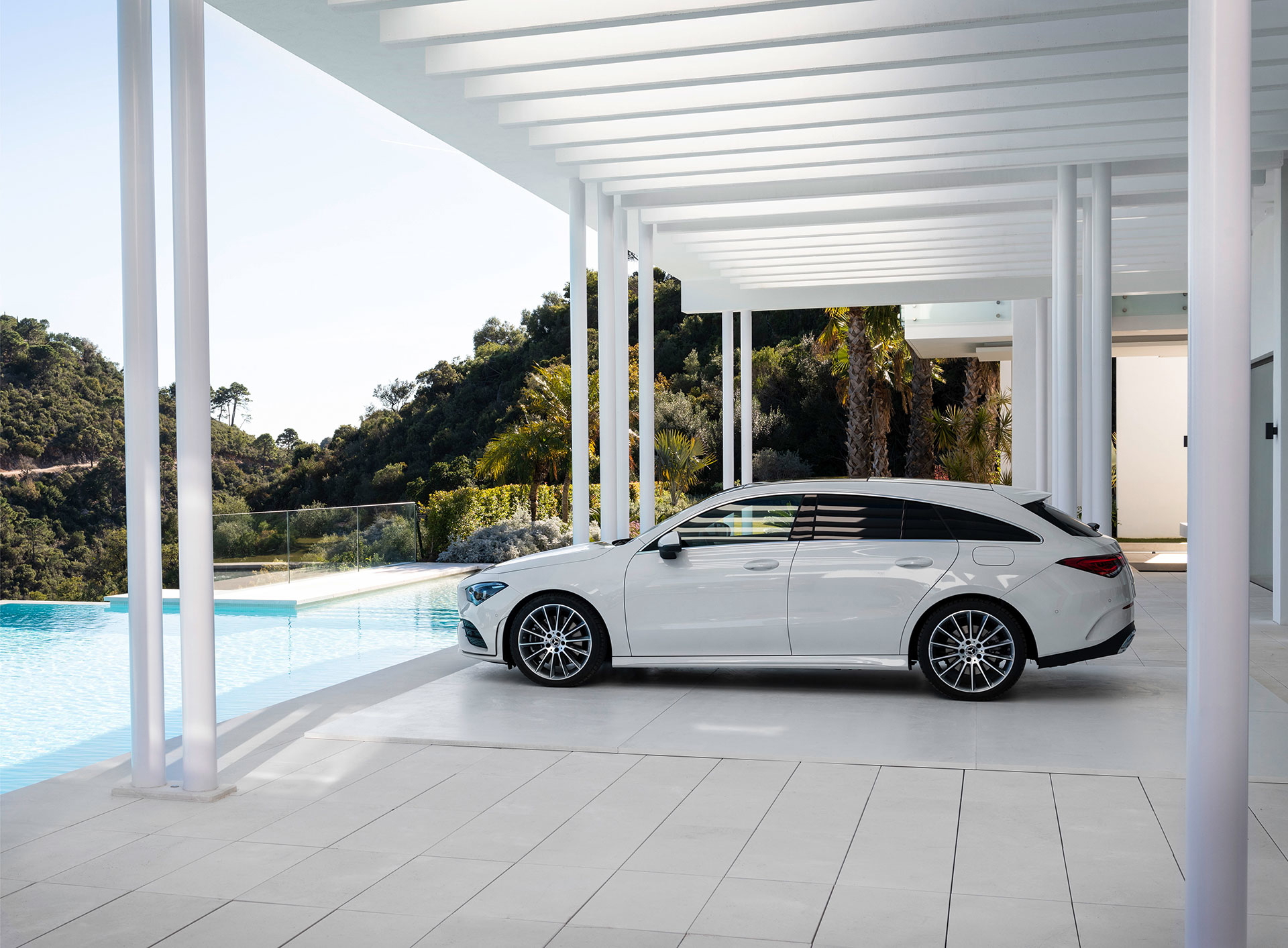 Mercedes Cla Shooting Brake 2019 Exterior Blanco 14