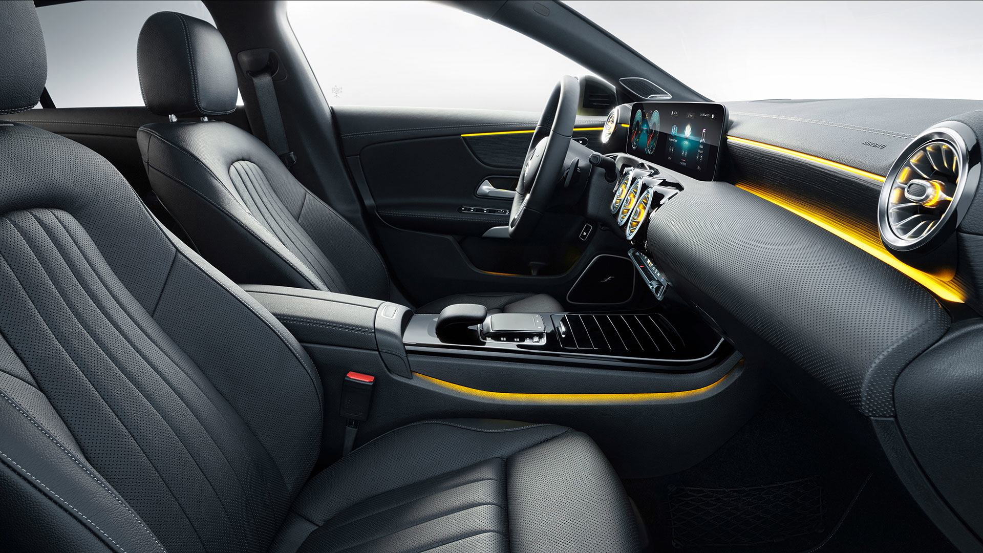 Mercedes Cla Shooting Brake 2019 Interior 08