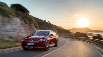 Mercedes Glc Coupe 2019 Rojo 010