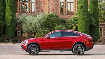 Mercedes Glc Coupe 2019 Rojo 011