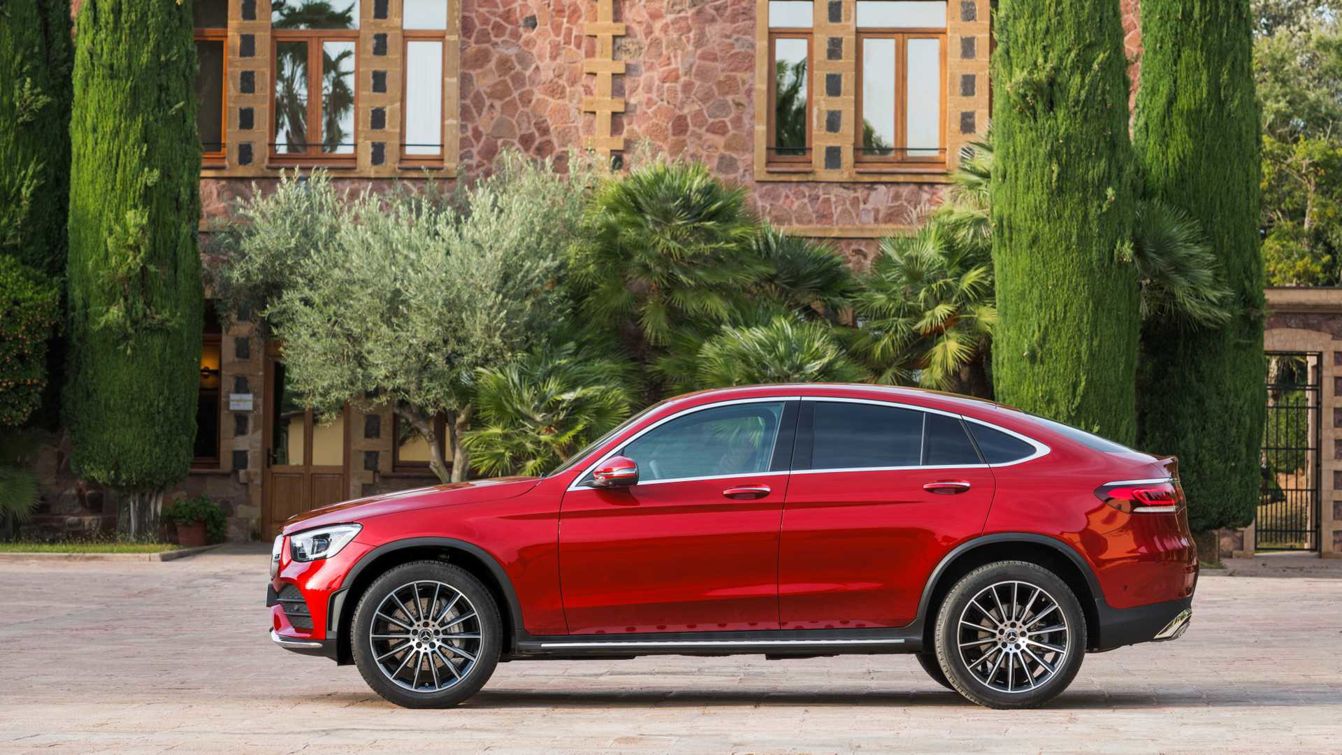 Mercedes Glc Coupe 2019 Rojo 011