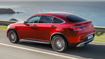 Mercedes Glc Coupe 2019 Rojo 013