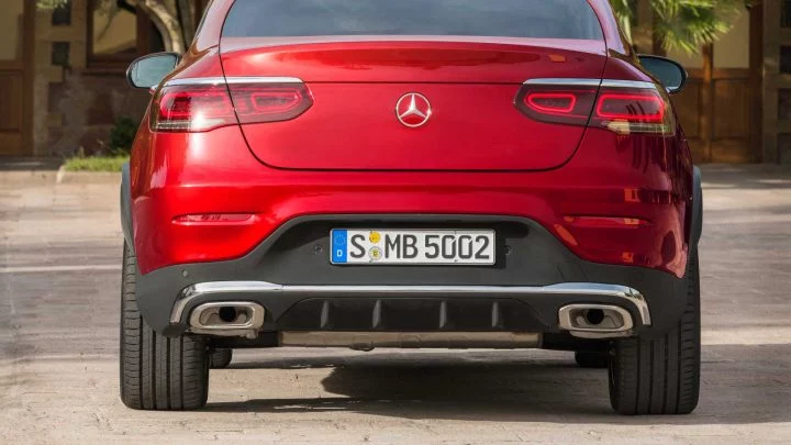 Mercedes Glc Coupe 2019 Rojo 015
