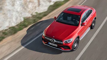 Mercedes Glc Coupe 2019 Rojo 019