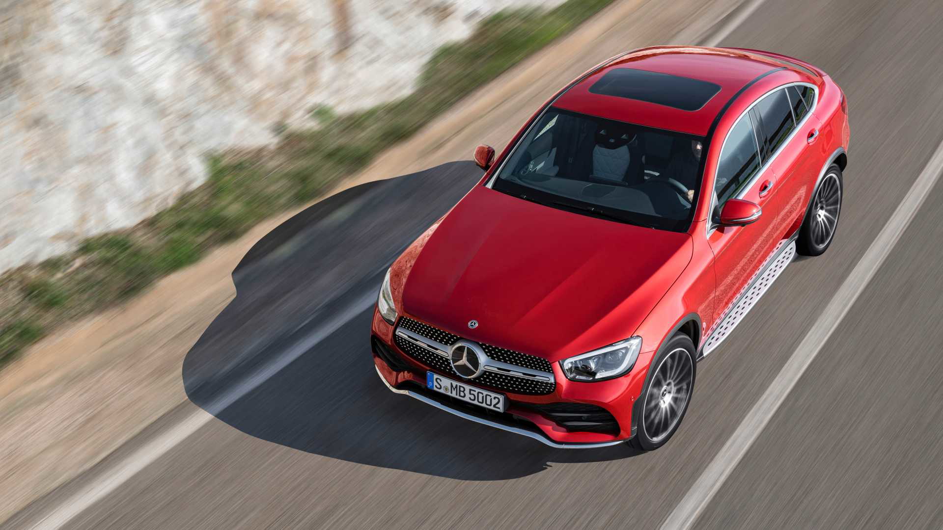 Mercedes Glc Coupe 2019 Rojo 019