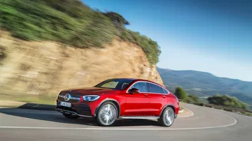 Mercedes Glc Coupe 2019 Rojo 022