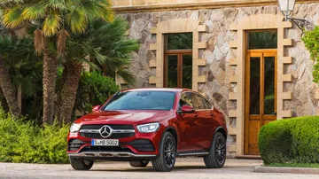Mercedes Glc Coupe 2019 Rojo 023
