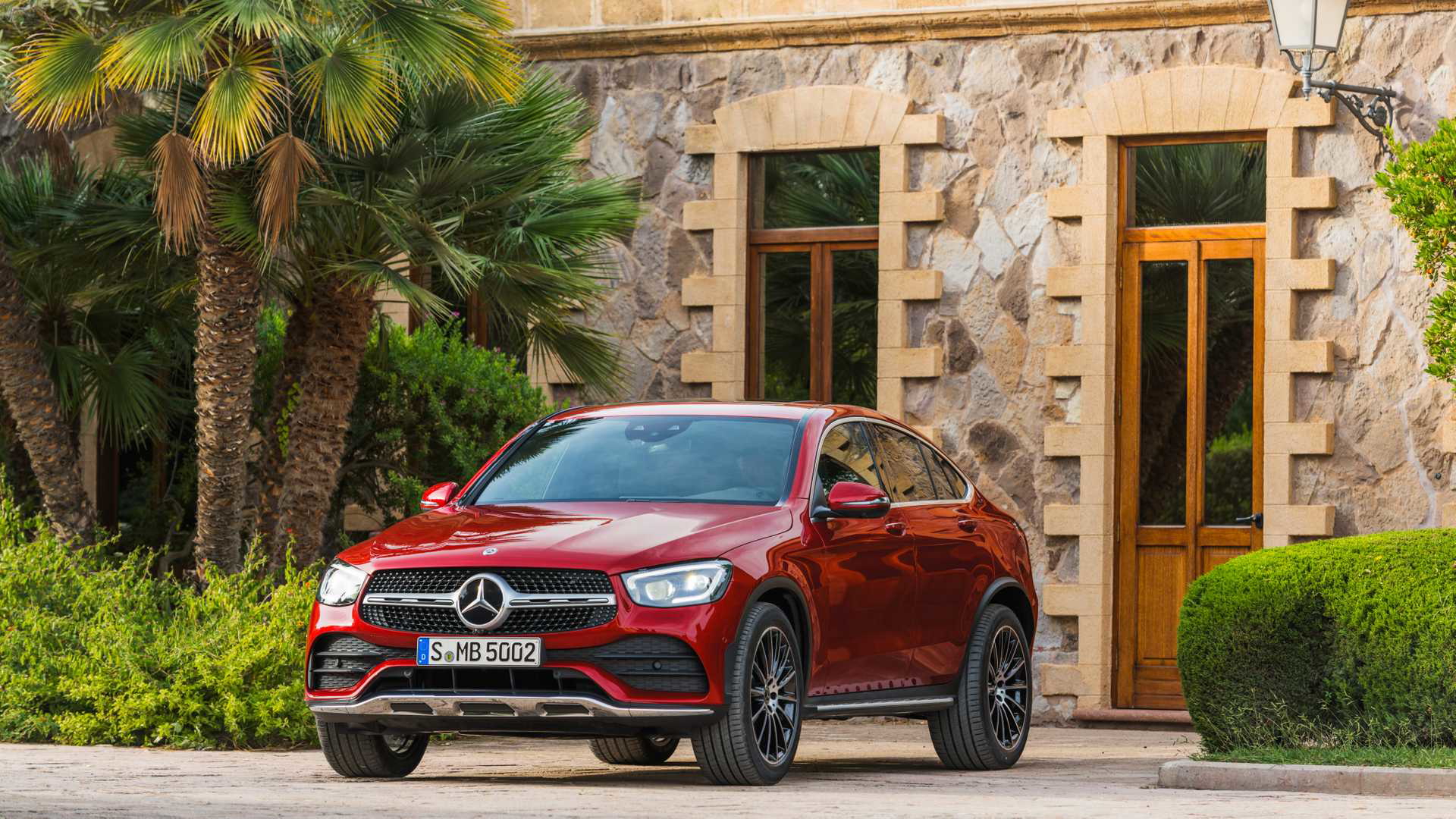 Mercedes Glc Coupe 2019 Rojo 023