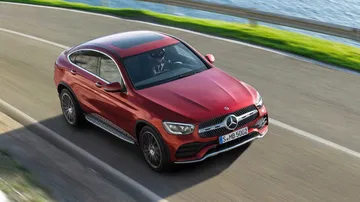 Mercedes Glc Coupe 2019 Rojo 024