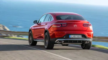 Mercedes Glc Coupe 2019 Rojo 06