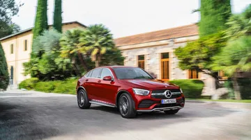 Mercedes Glc Coupe 2019 Rojo 07