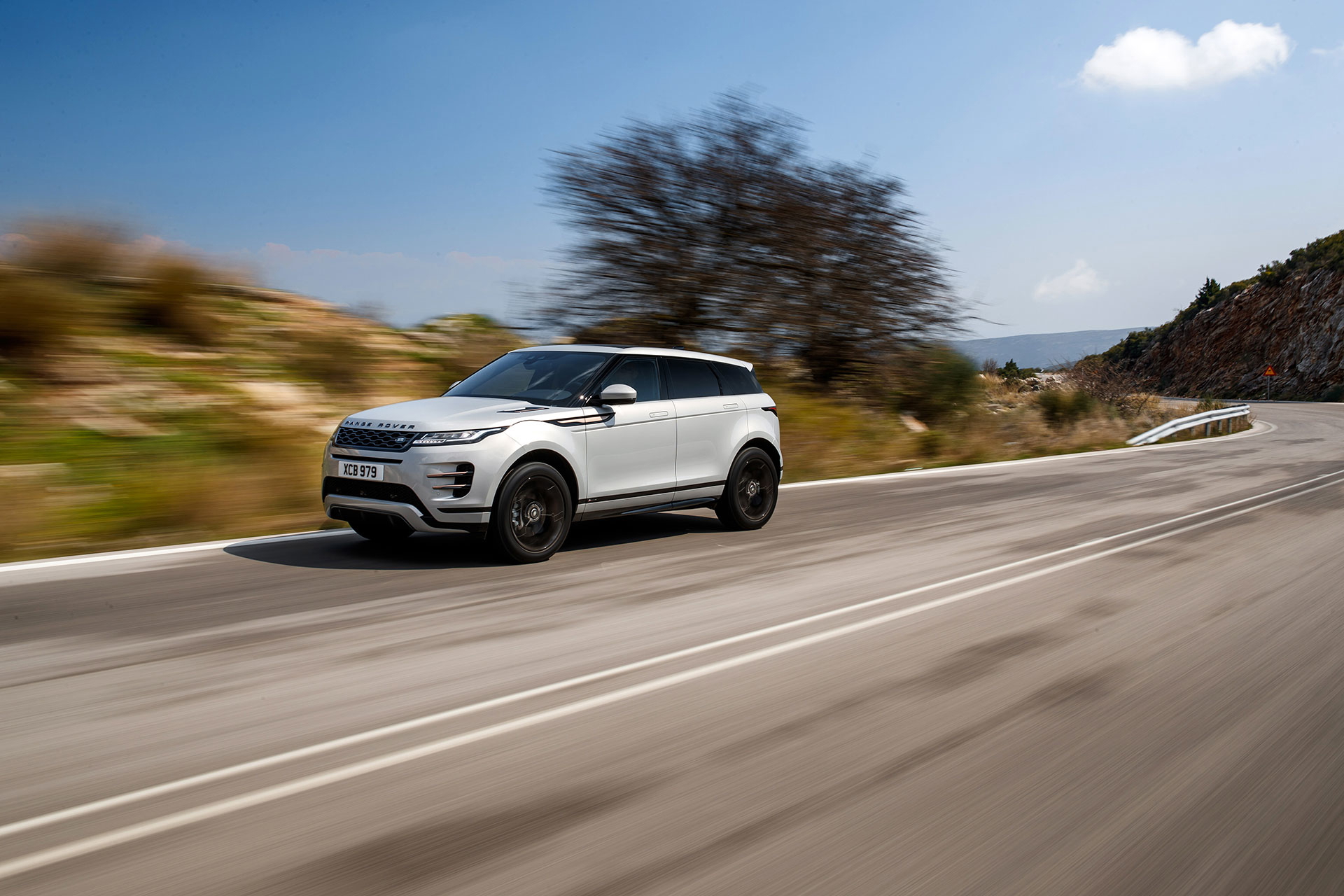 Range Rover Evoque 2019 Gris Movimiento 13
