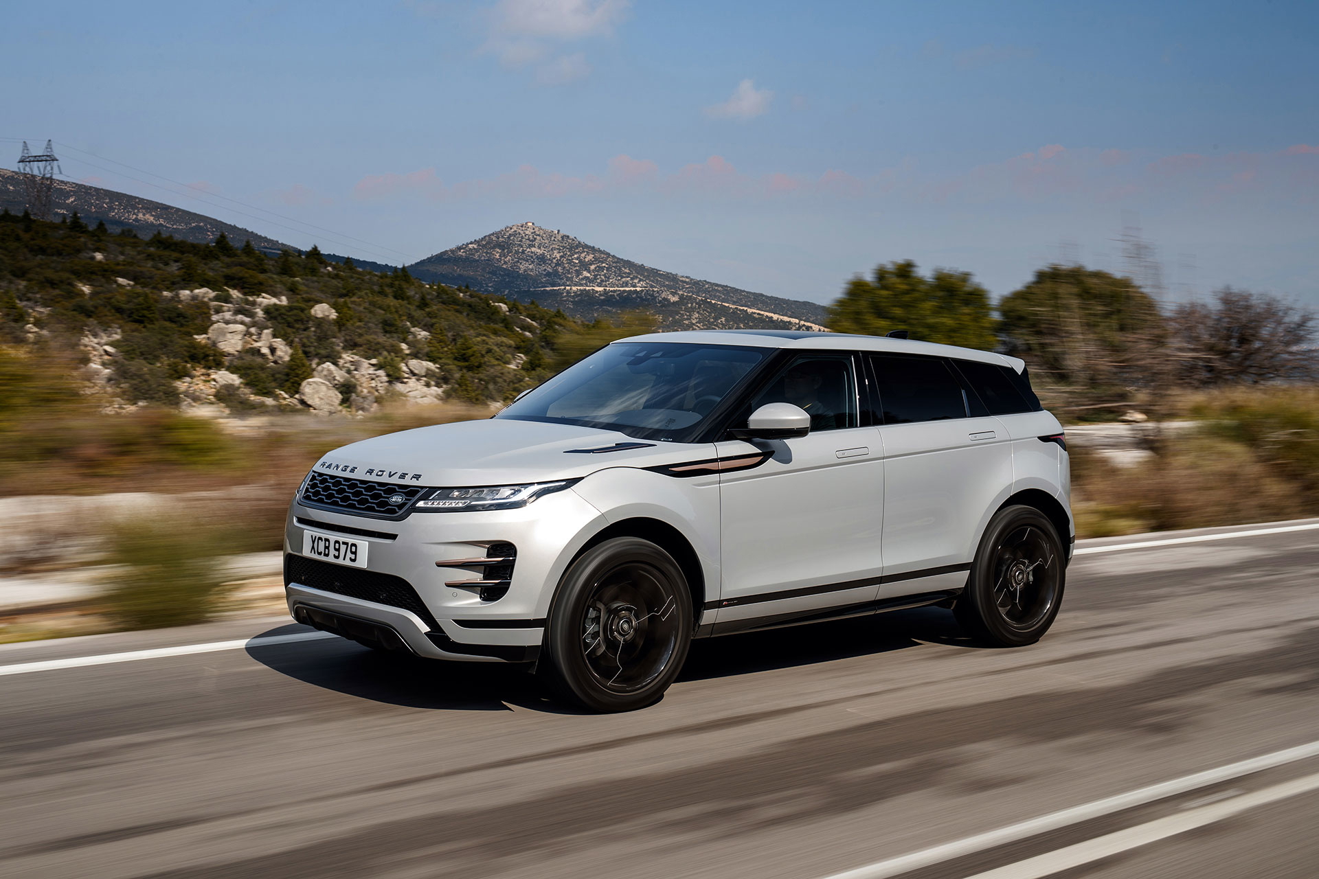 Range Rover Evoque 2019 Gris Movimiento 14