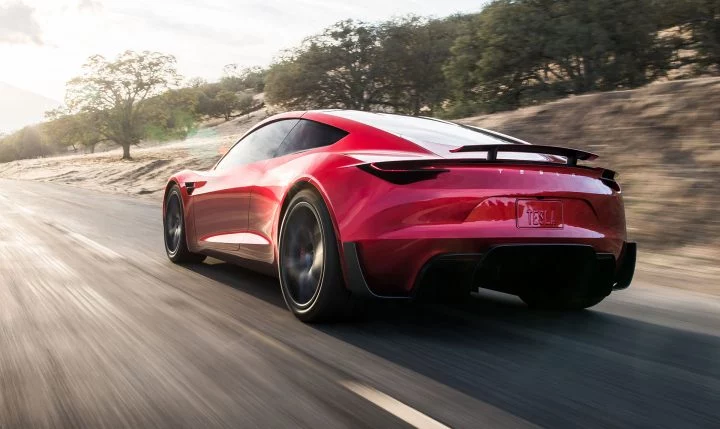 Tesla Roadster 2020 Rojo Programa Referidos