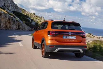 Volkswagen T Cross 2019 Naranja Prueba Exterior 10