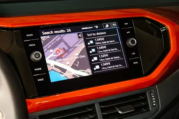 Volkswagen T Cross 2019 Naranja Prueba Interior 05