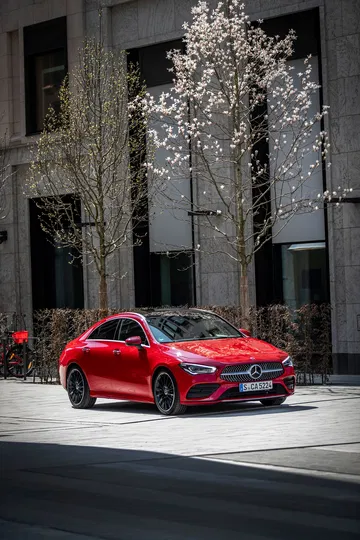 Mercedes Cla 2019 Rojo Prueba 01