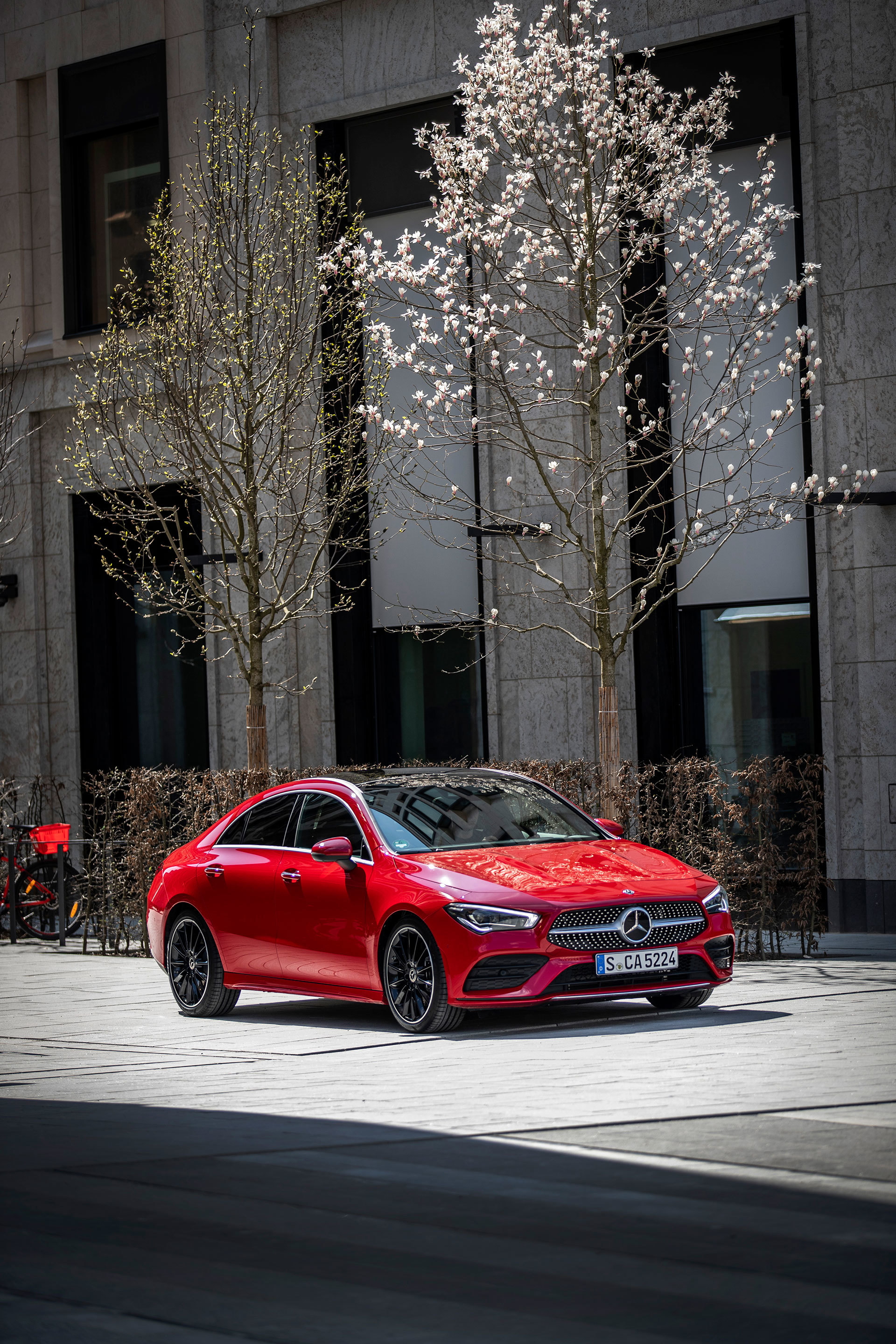 Mercedes Cla 2019 Rojo Prueba 01