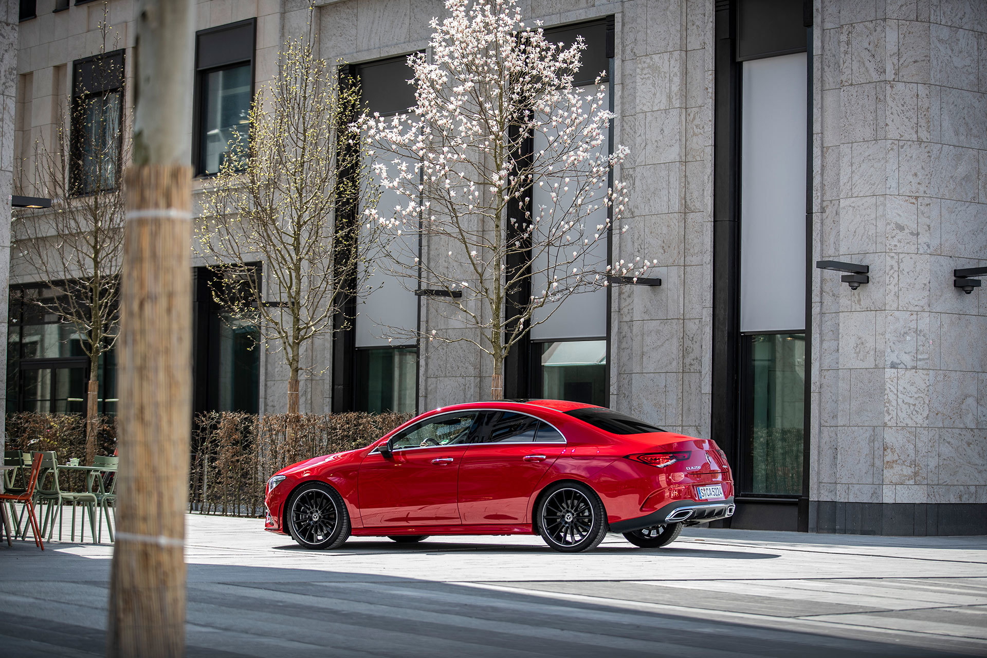Mercedes Cla 2019 Rojo Prueba 04