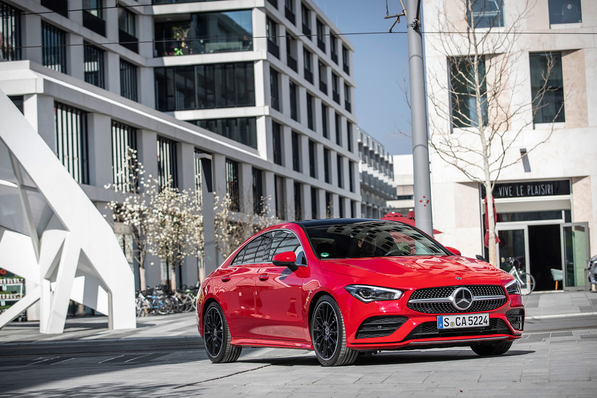 Mercedes Cla 2019 Rojo Prueba 07