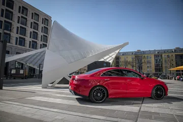 Mercedes Cla 2019 Rojo Prueba 09