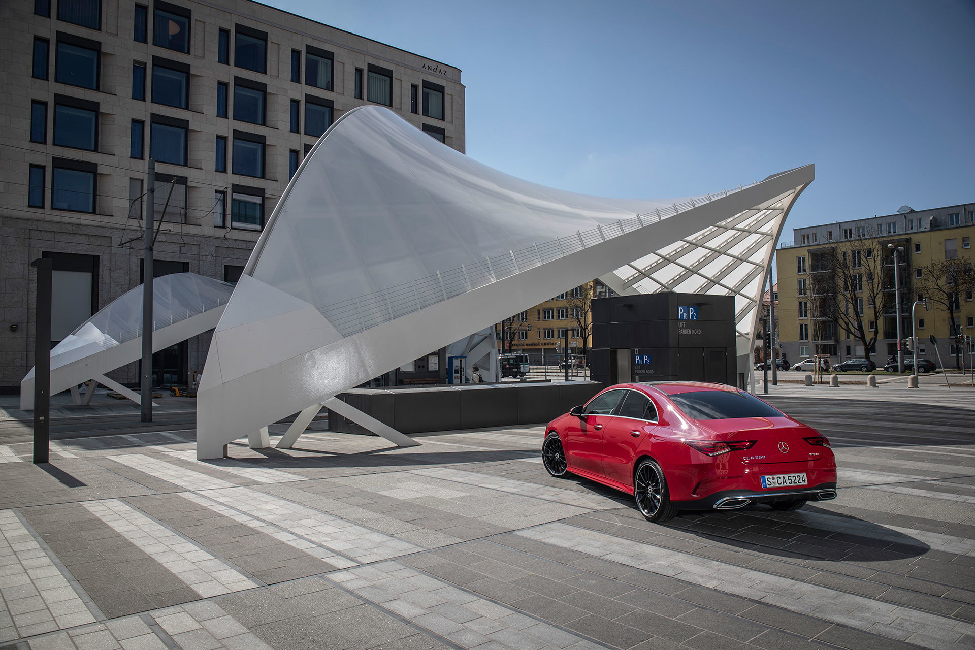 Mercedes Cla 2019 Rojo Prueba 10