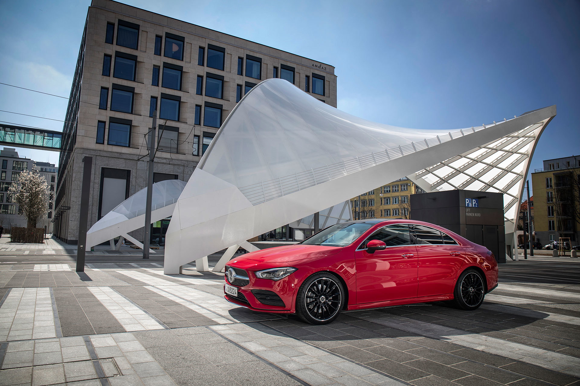 Mercedes Cla 2019 Rojo Prueba 11