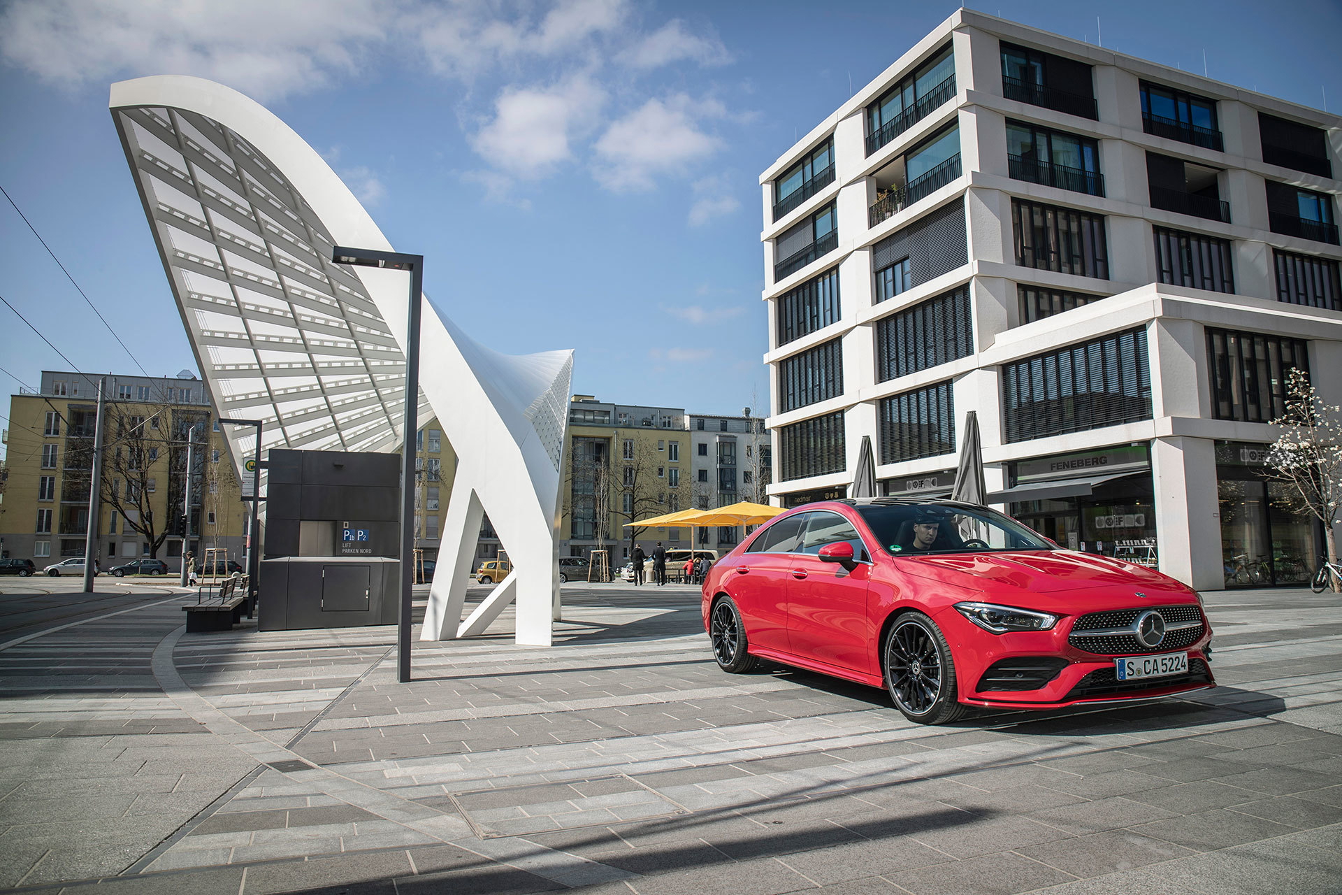 Mercedes Cla 2019 Rojo Prueba 13