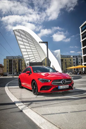 Mercedes Cla 2019 Rojo Prueba 14
