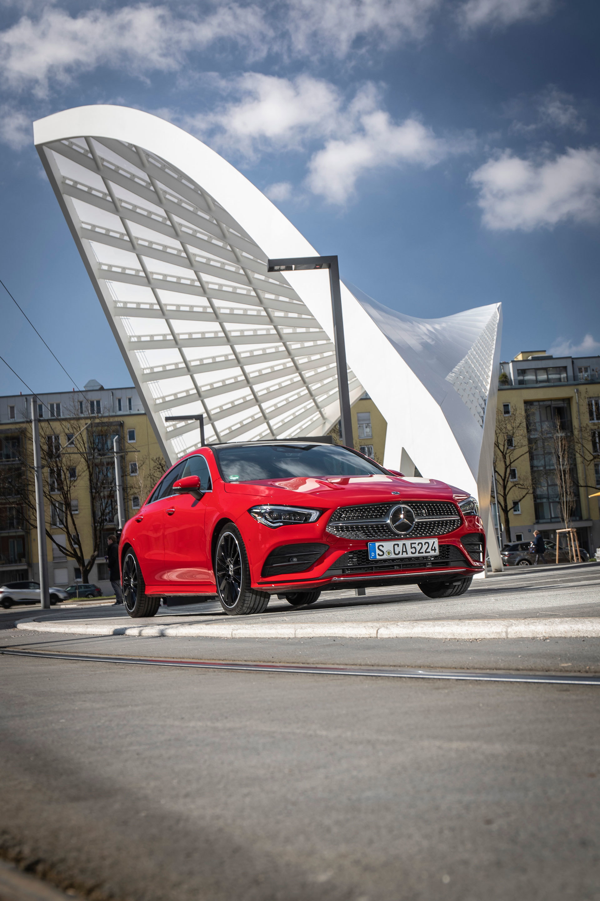Mercedes Cla 2019 Rojo Prueba 15