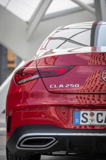 Mercedes Cla 2019 Rojo Prueba 19