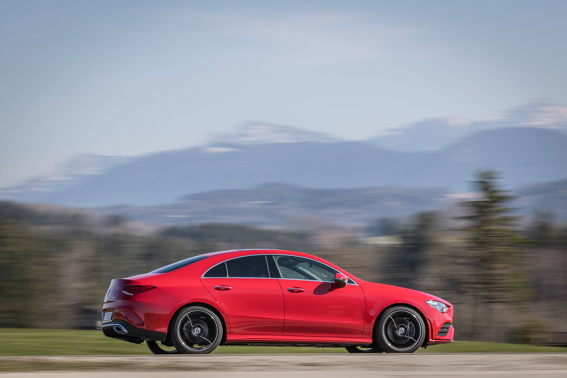 Mercedes Cla 2019 Rojo Prueba 27