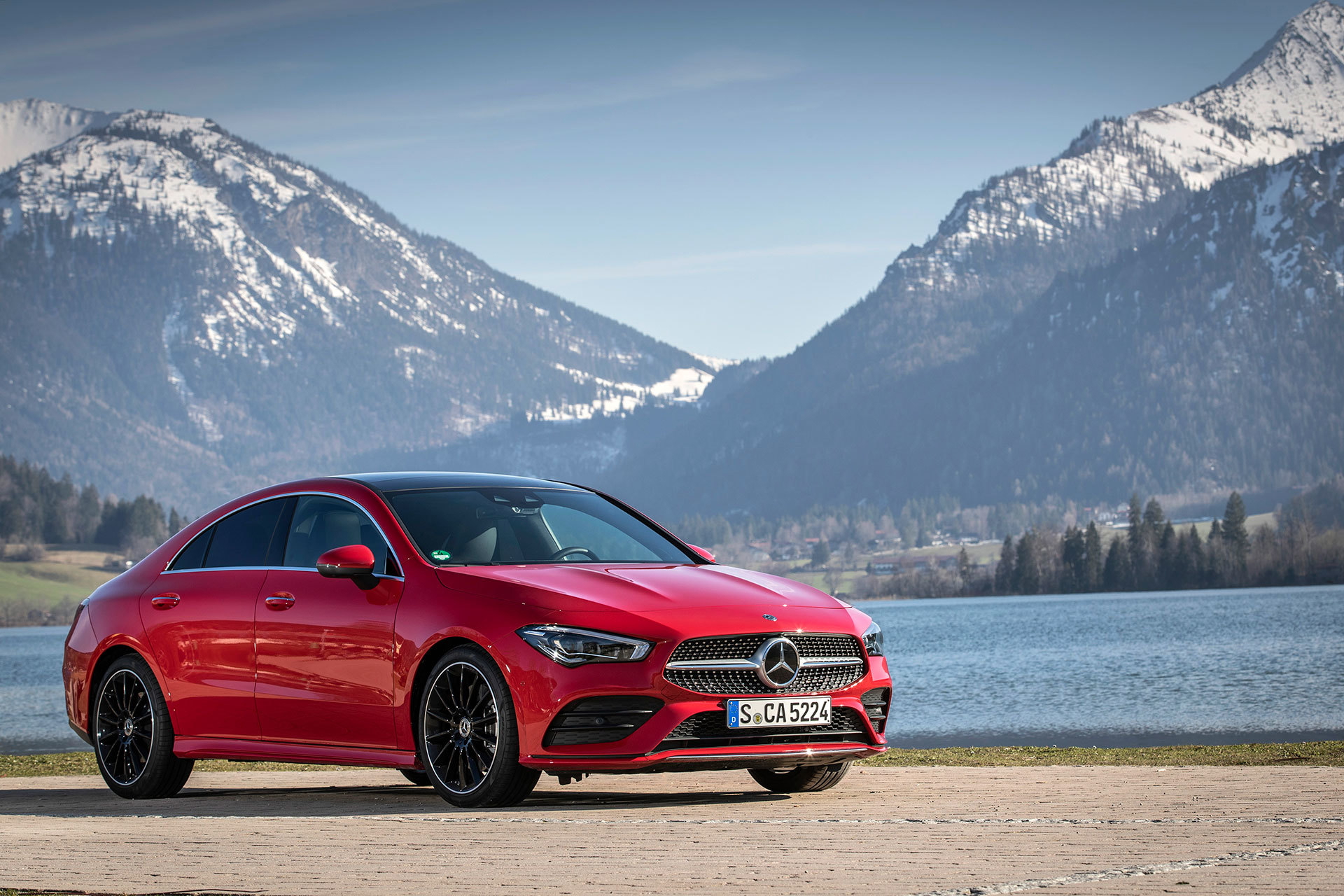 Mercedes Cla 2019 Rojo Prueba 30