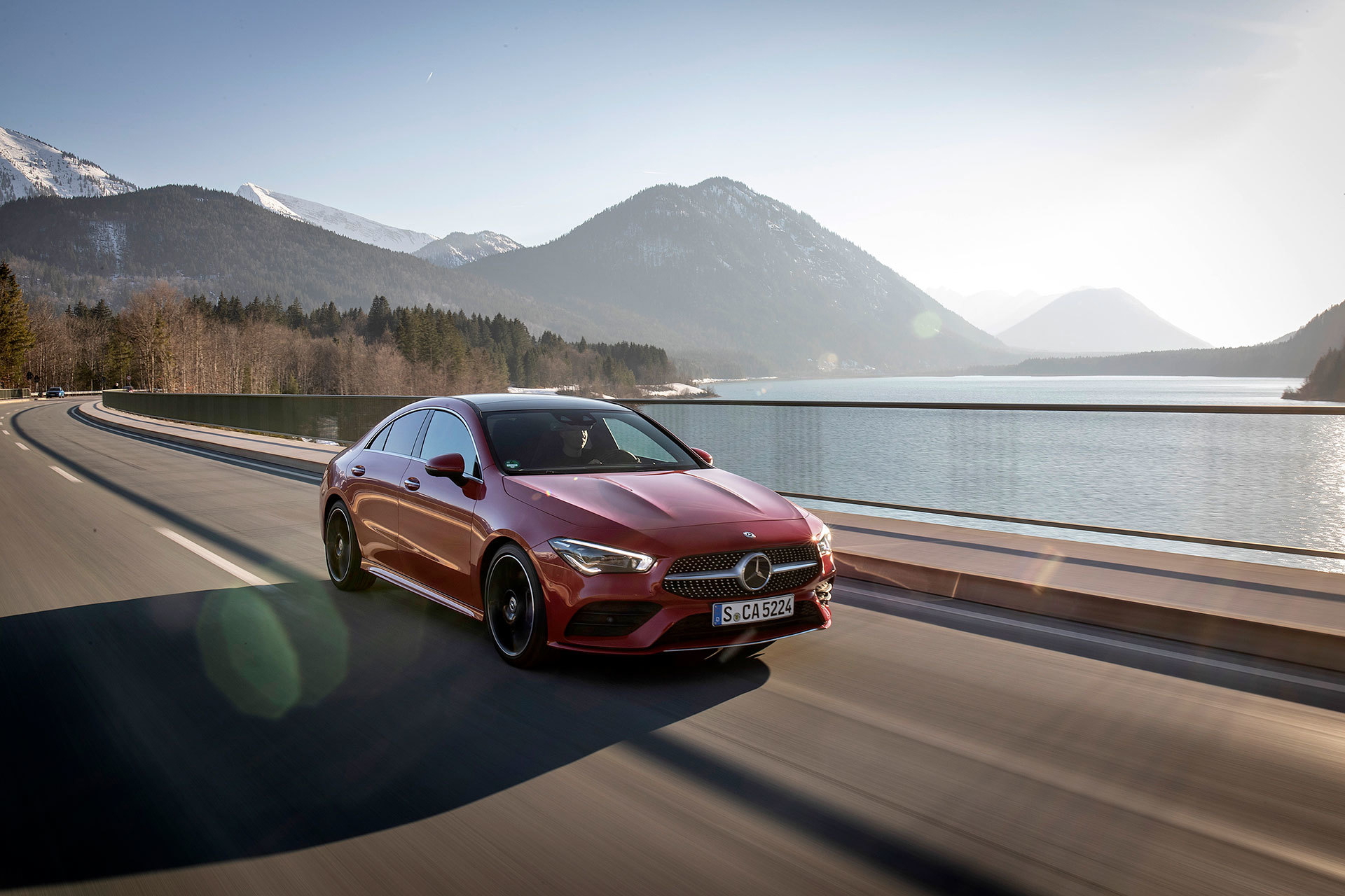Mercedes Cla 2019 Rojo Prueba 34