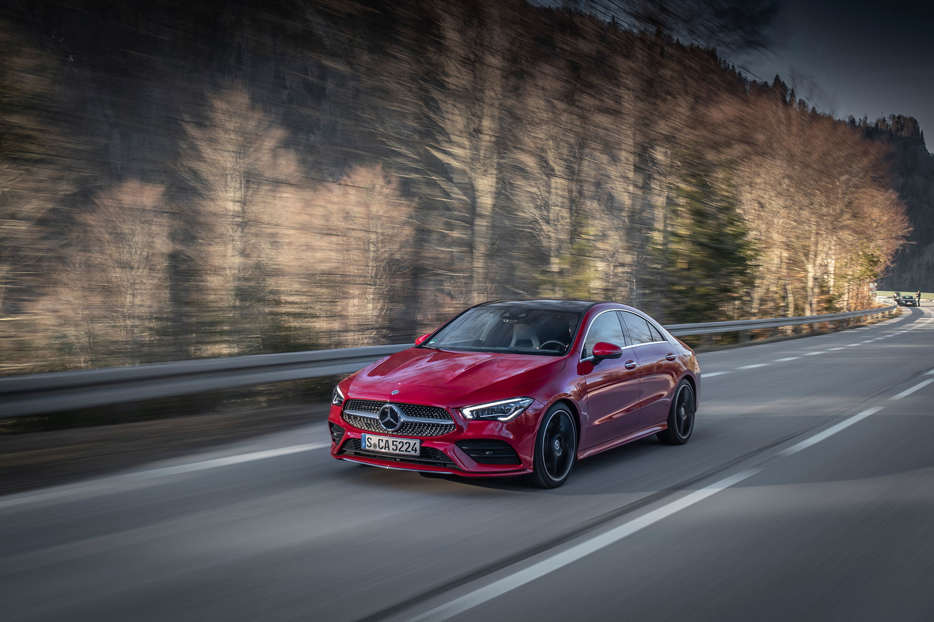 Mercedes Cla 2019 Rojo Prueba 36