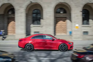 Mercedes Cla 2019 Rojo Prueba 45