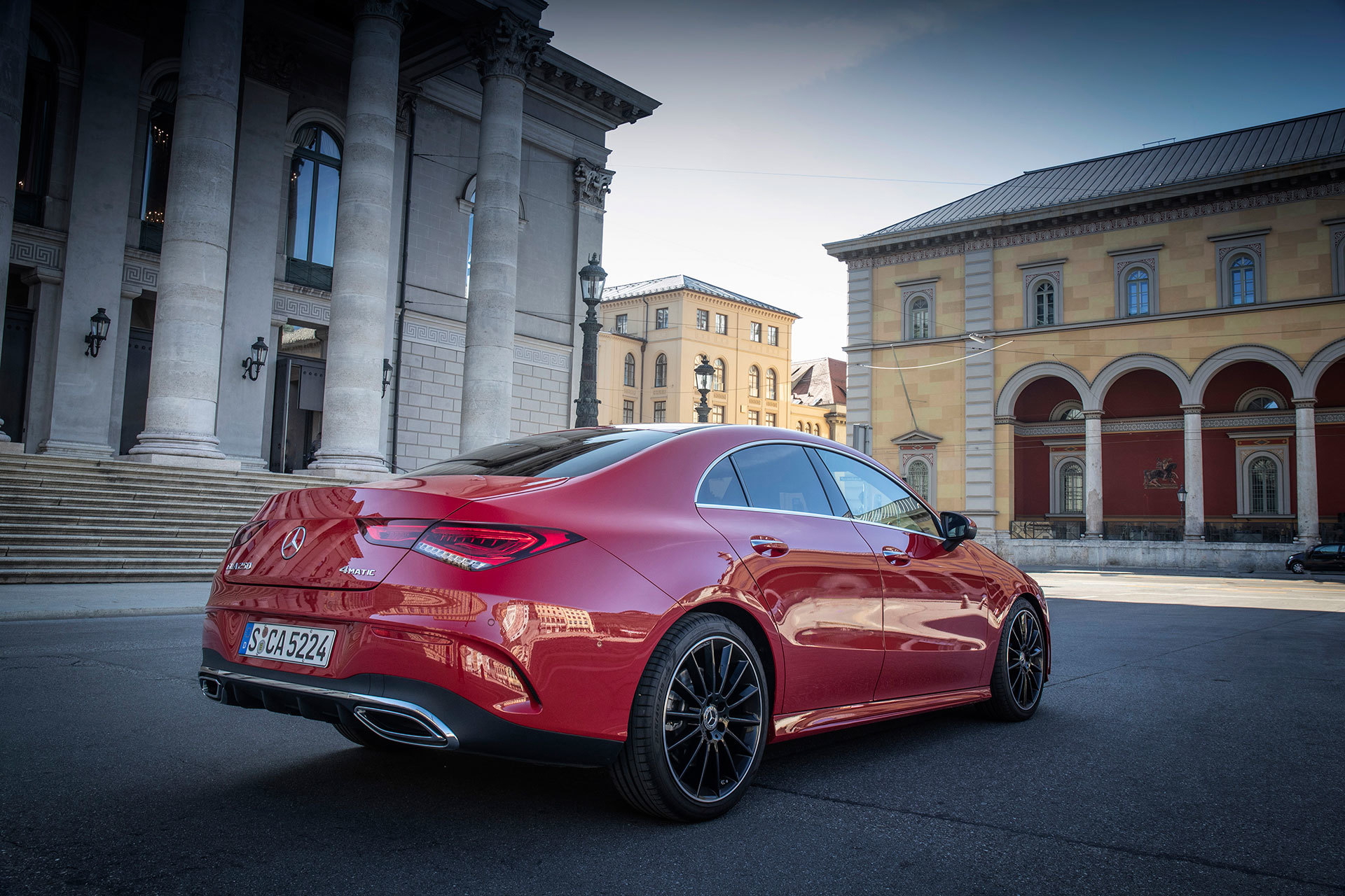 Mercedes Cla 2019 Rojo Prueba 49