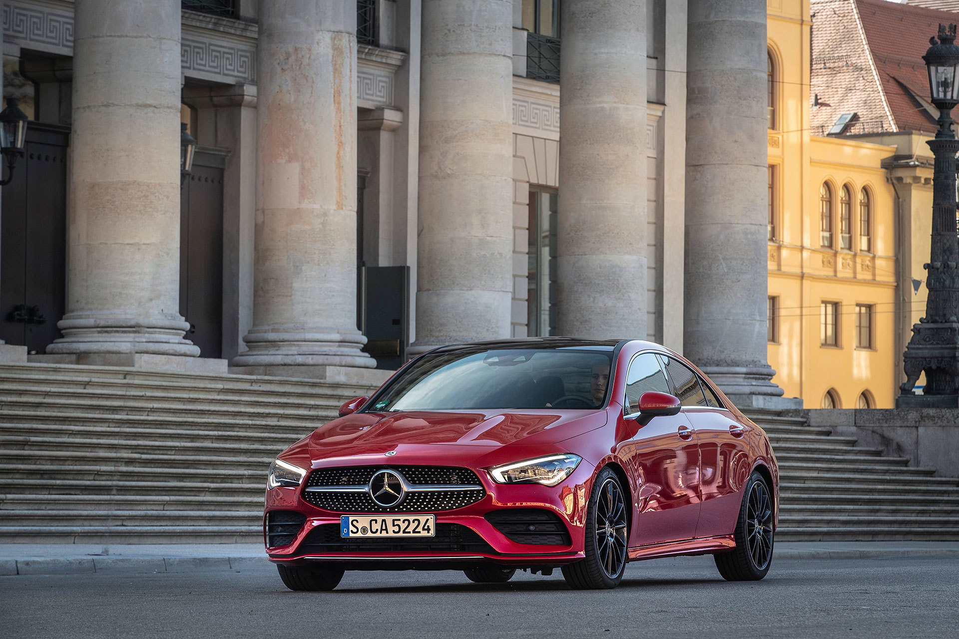 Mercedes Cla 2019 Rojo Prueba 50