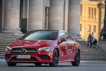Mercedes Cla 2019 Rojo Prueba 51