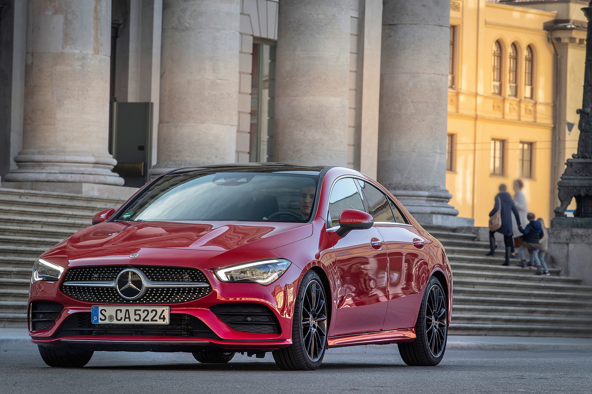 Mercedes Cla 2019 Rojo Prueba 51