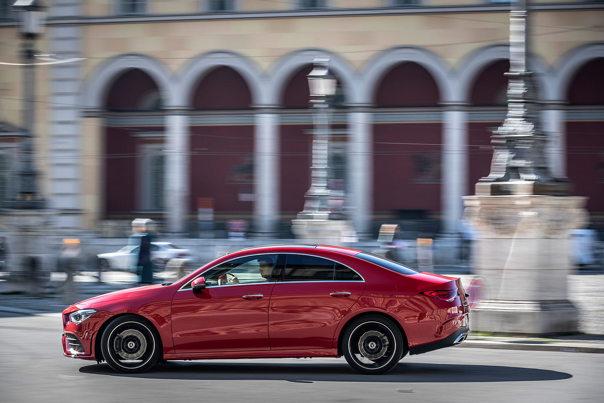 Mercedes Cla 2019 Rojo Prueba 52
