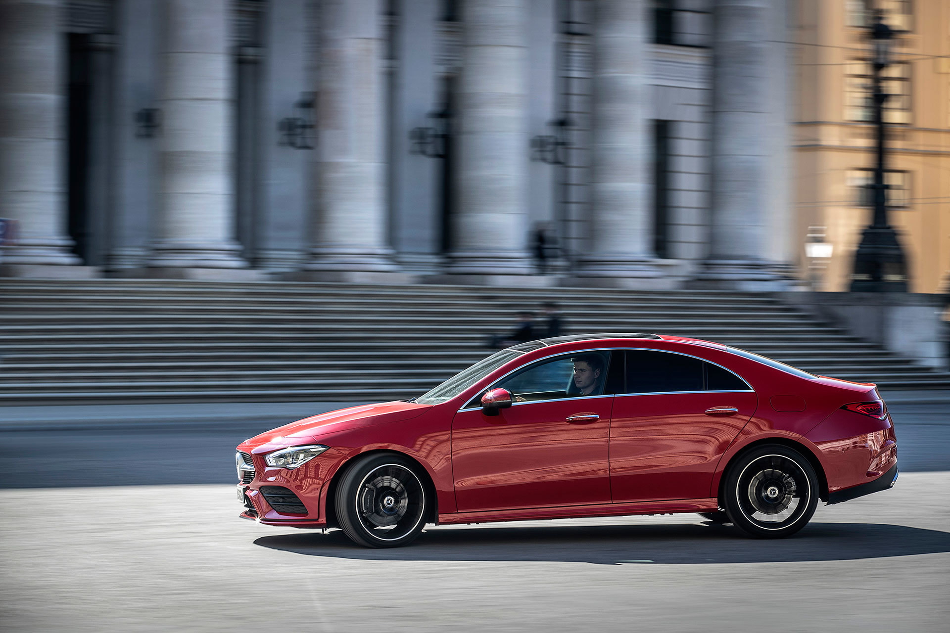 Mercedes Cla 2019 Rojo Prueba 54