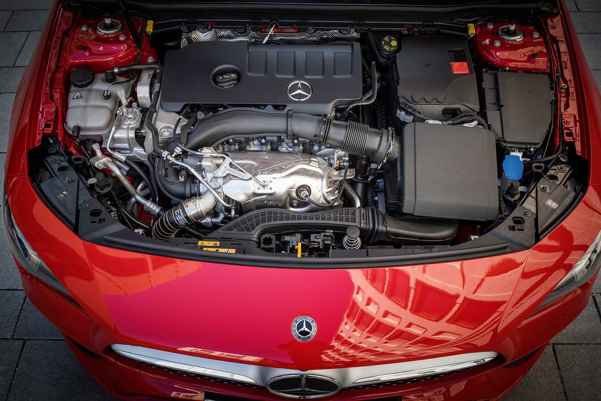 Mercedes Cla 2019 Rojo Prueba 59
