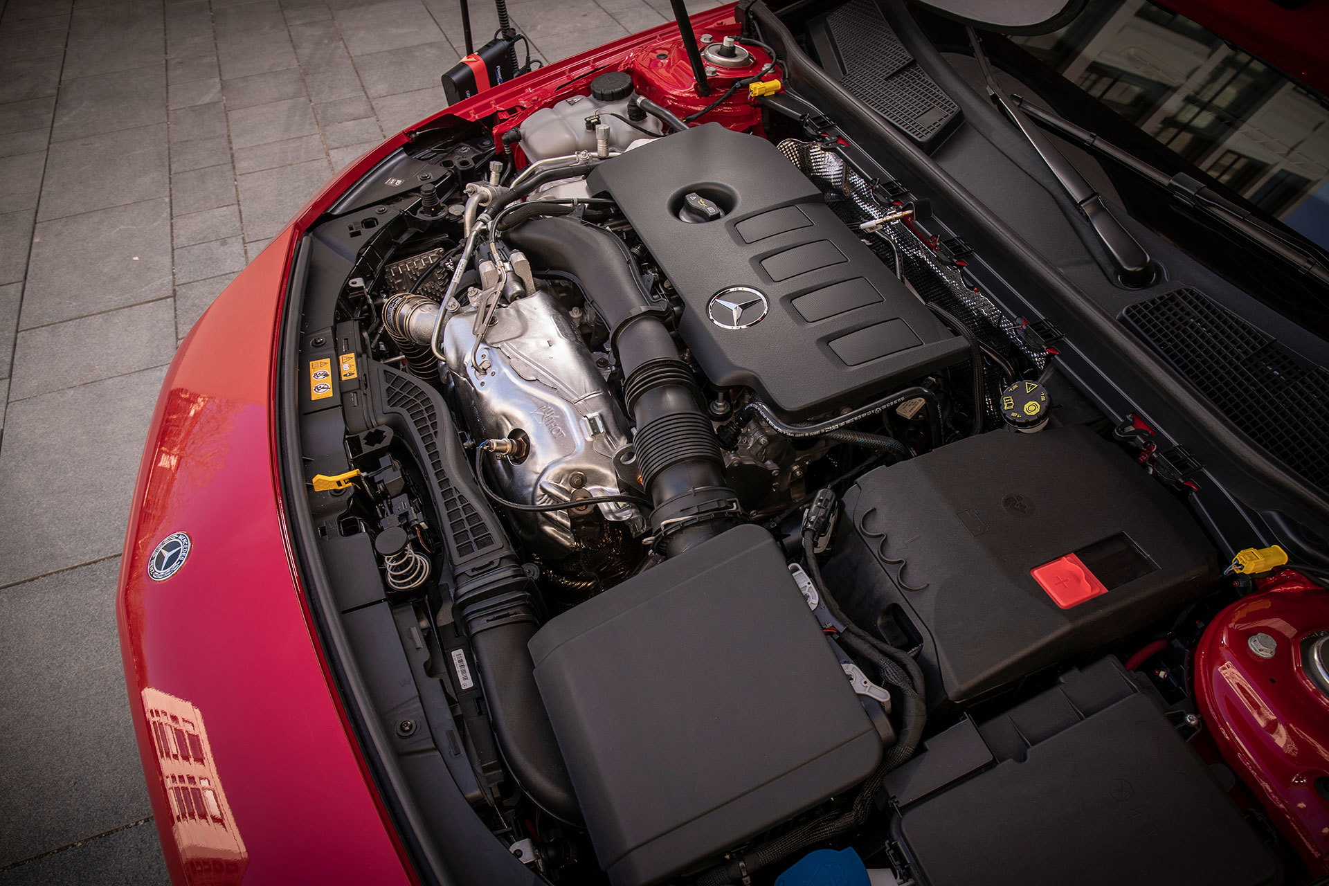 Mercedes Cla 2019 Rojo Prueba 62
