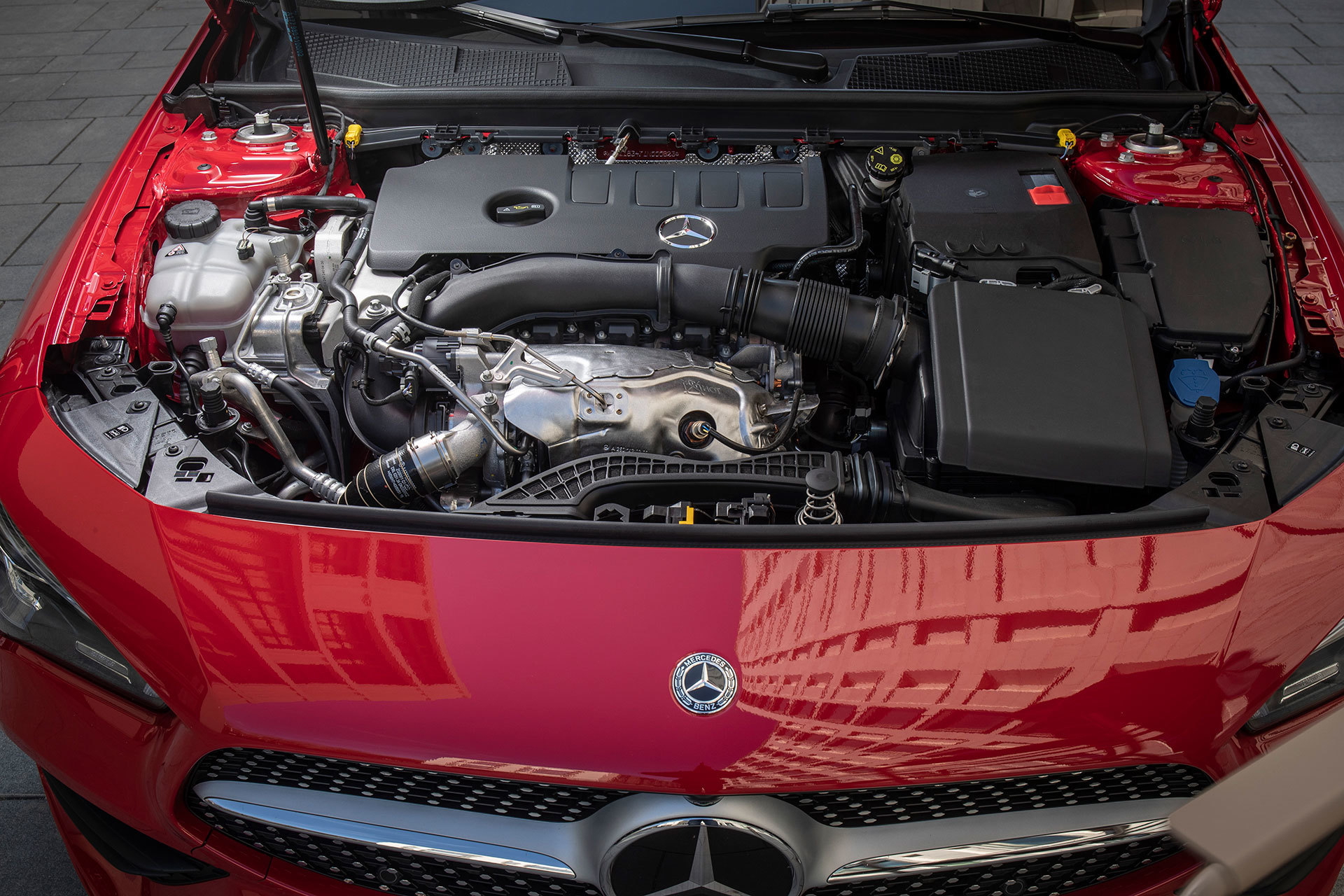 Mercedes Cla 2019 Rojo Prueba 63