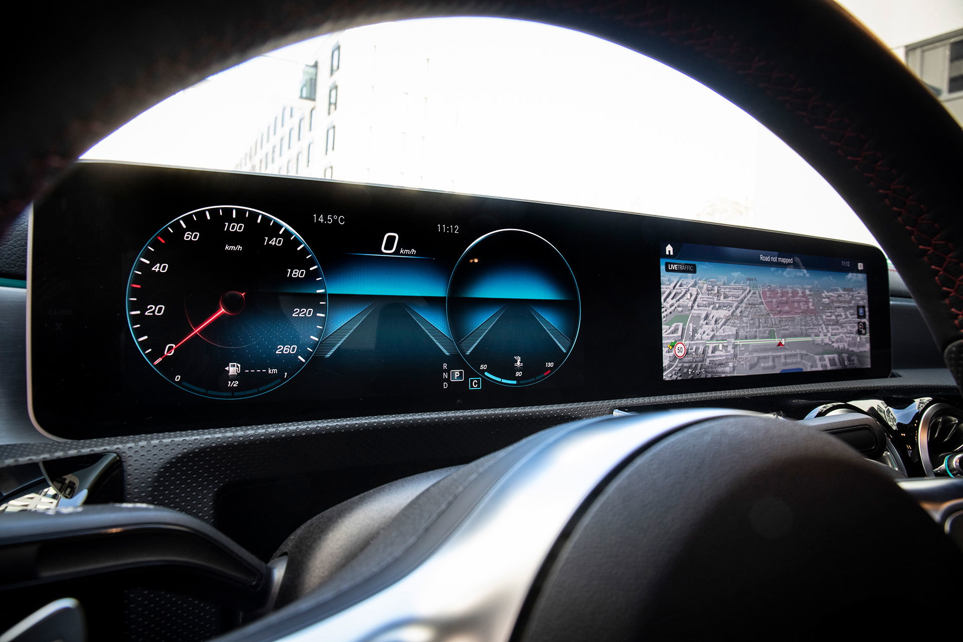Mercedes Cla 2019 Rojo Prueba 73