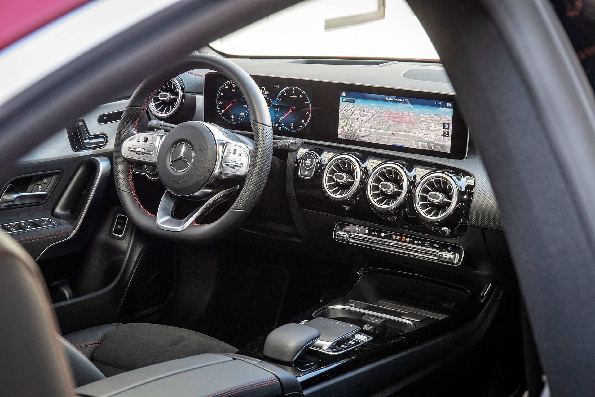 Mercedes Cla 2019 Rojo Prueba 81