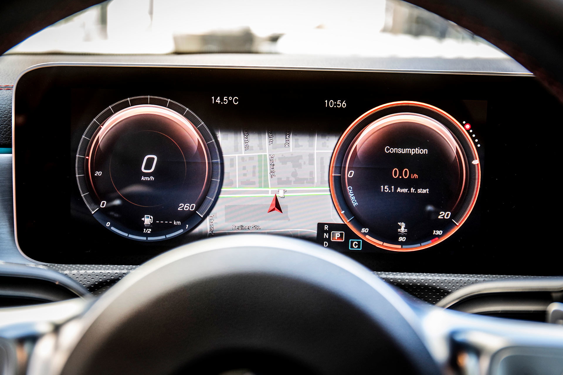Mercedes Cla 2019 Rojo Prueba 88