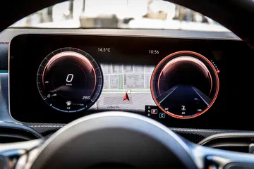Mercedes Cla 2019 Rojo Prueba 90