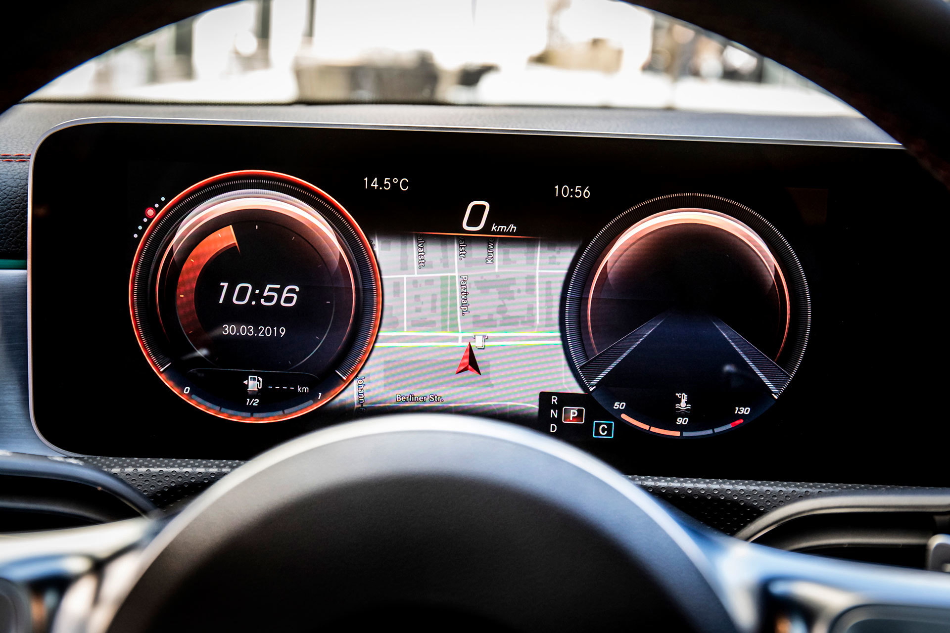 Mercedes Cla 2019 Rojo Prueba 91